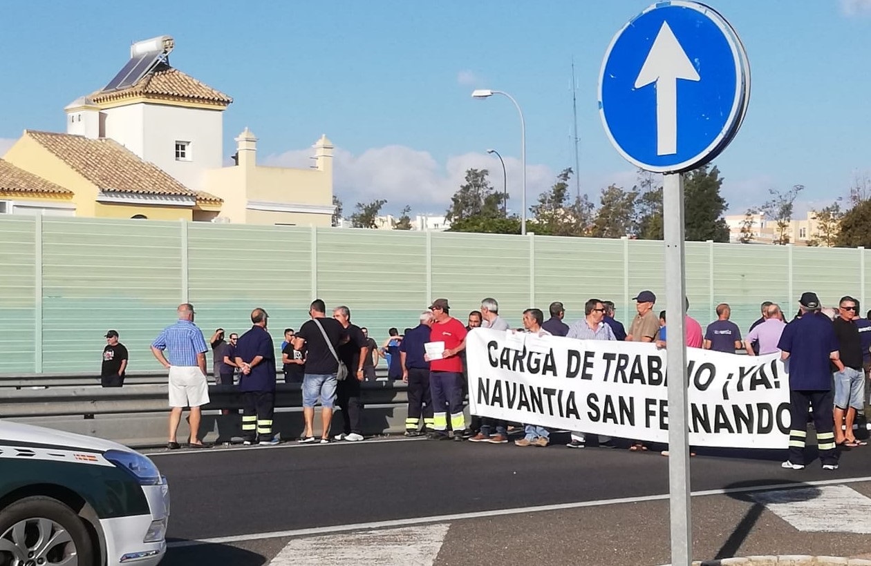 Movilizaciones de los trabajadores de Navantia