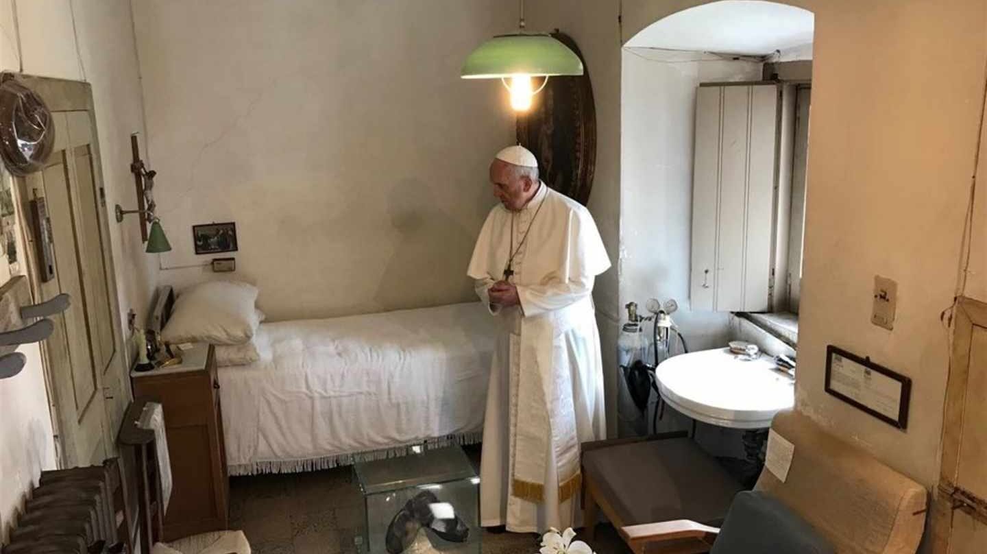 El Papa Francisco, en el Vaticano.