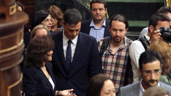 Pedro Sánchez y Pablo Igelsias