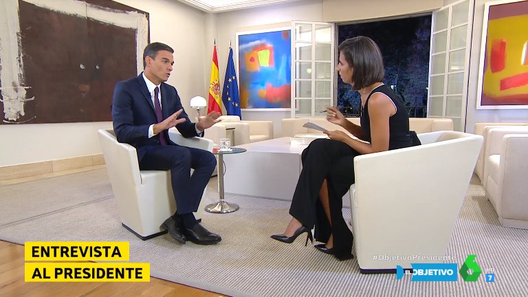 Pedro Sánchez, en La Sexta.