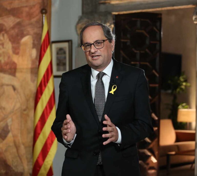Torra: "Nuestro gobierno se ha comprometido a hacer efectiva la república"