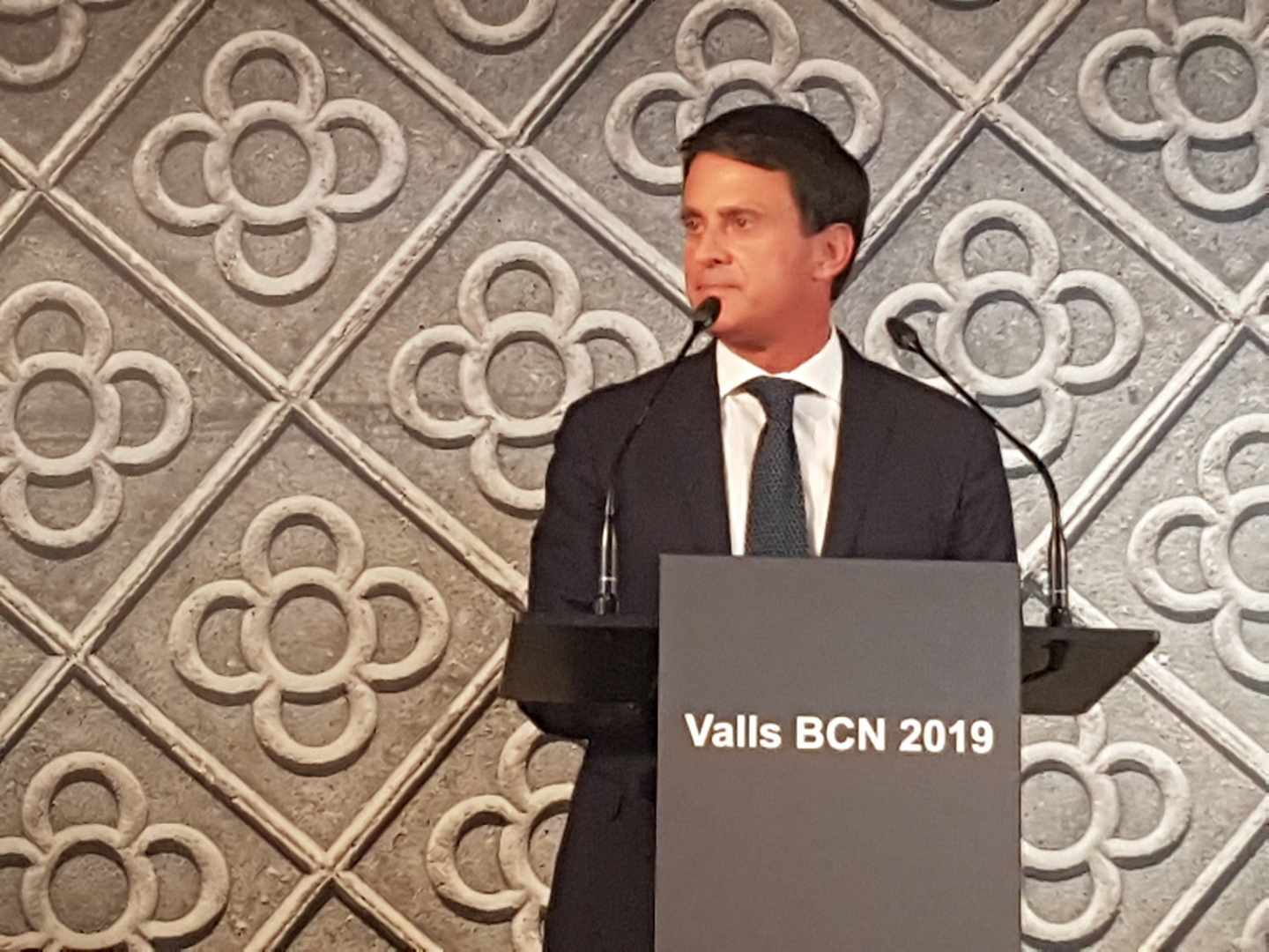 Manuel Valls, en Barcelona.