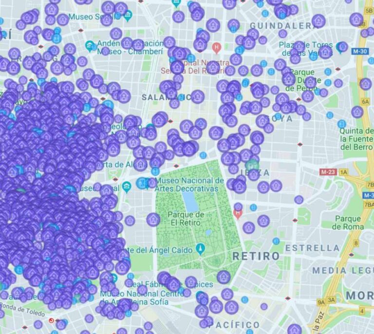 Airbnb deja de crecer en Barcelona pero marca un nuevo récord de pisos en Madrid