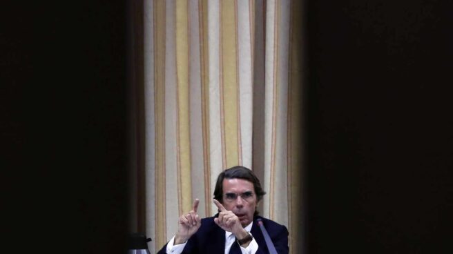 Todas las frases de Aznar en su comparecencia en el Congreso por la 'caja B'