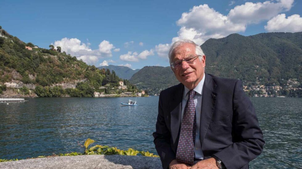 Josep Borrell, durante su participación en un foro en Italia.