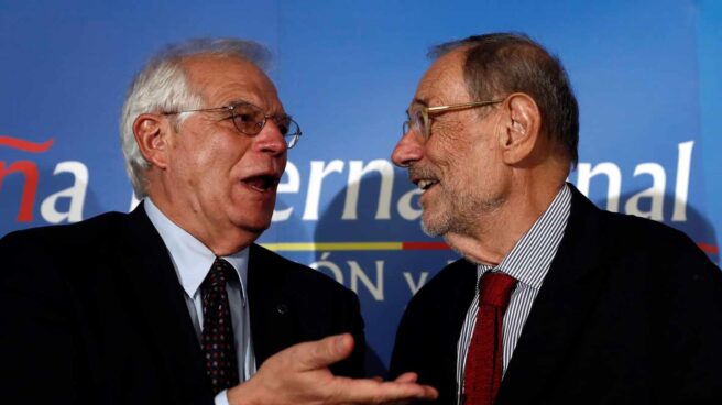Josep Borrell y Javier Solana.