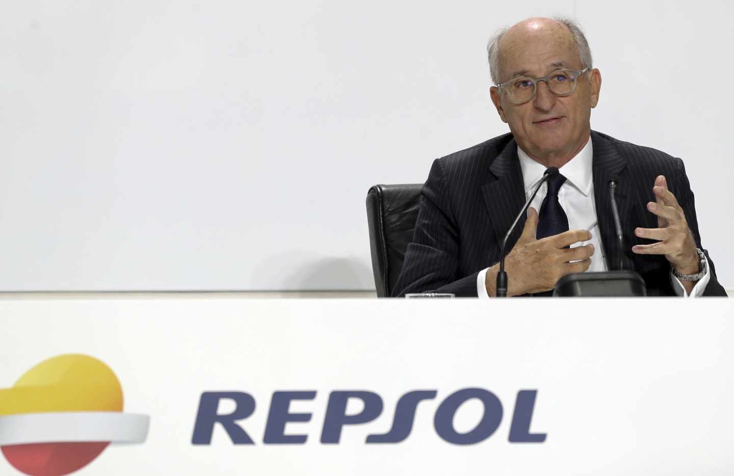 El presidente de Repsol, Antonio Brufau.