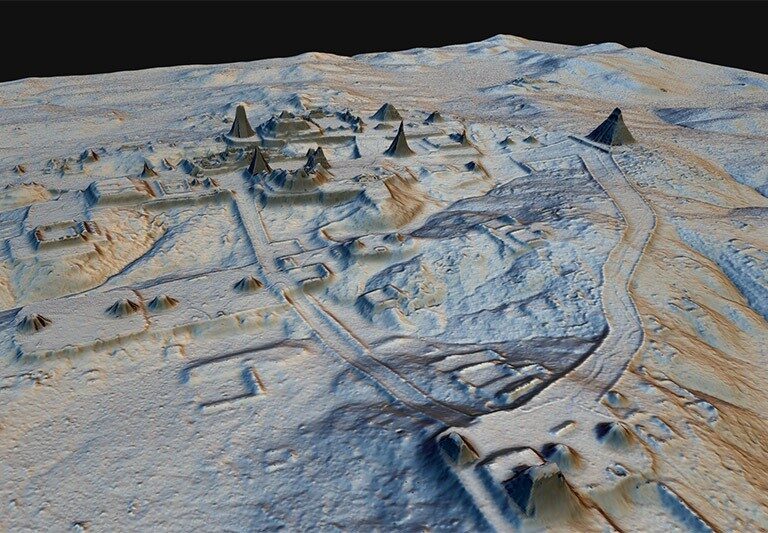 El láser que descubre las grandezas mayas desde el cielo