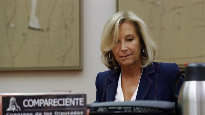 Dancausa La consejera delegada de Bankinter, Mª Dolores Dancausa Treviño, durante su comparecencia en la comisión que investiga la crisis financiera y el rescate bancario en el Congreso de los Diputados