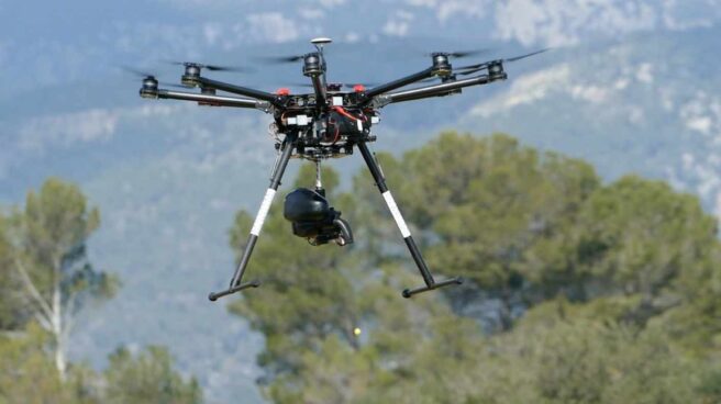 Tecnología dron para reforestar España