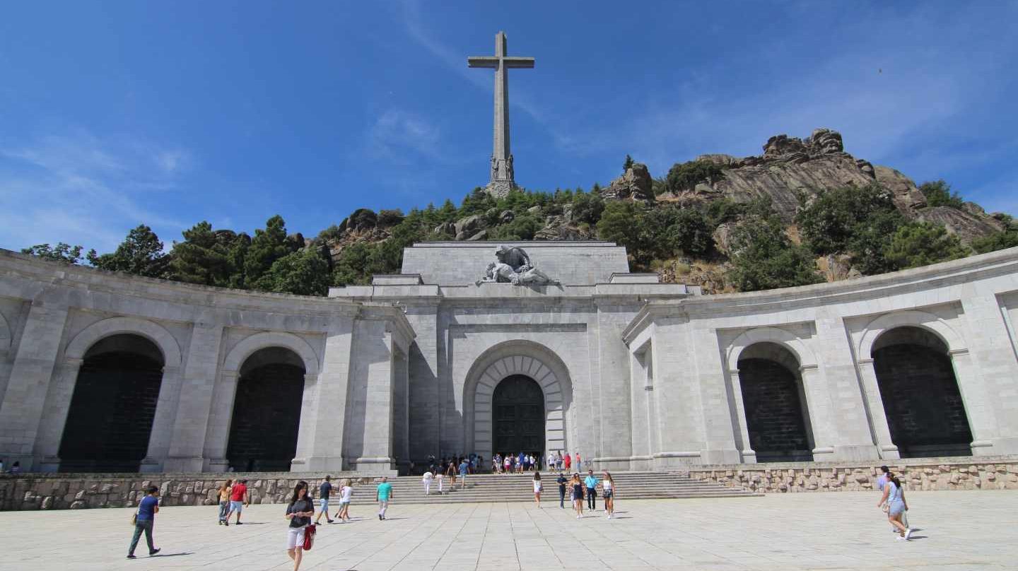 Basílica del Valle de los Caídos donde se encuentra la tumba de Franco.