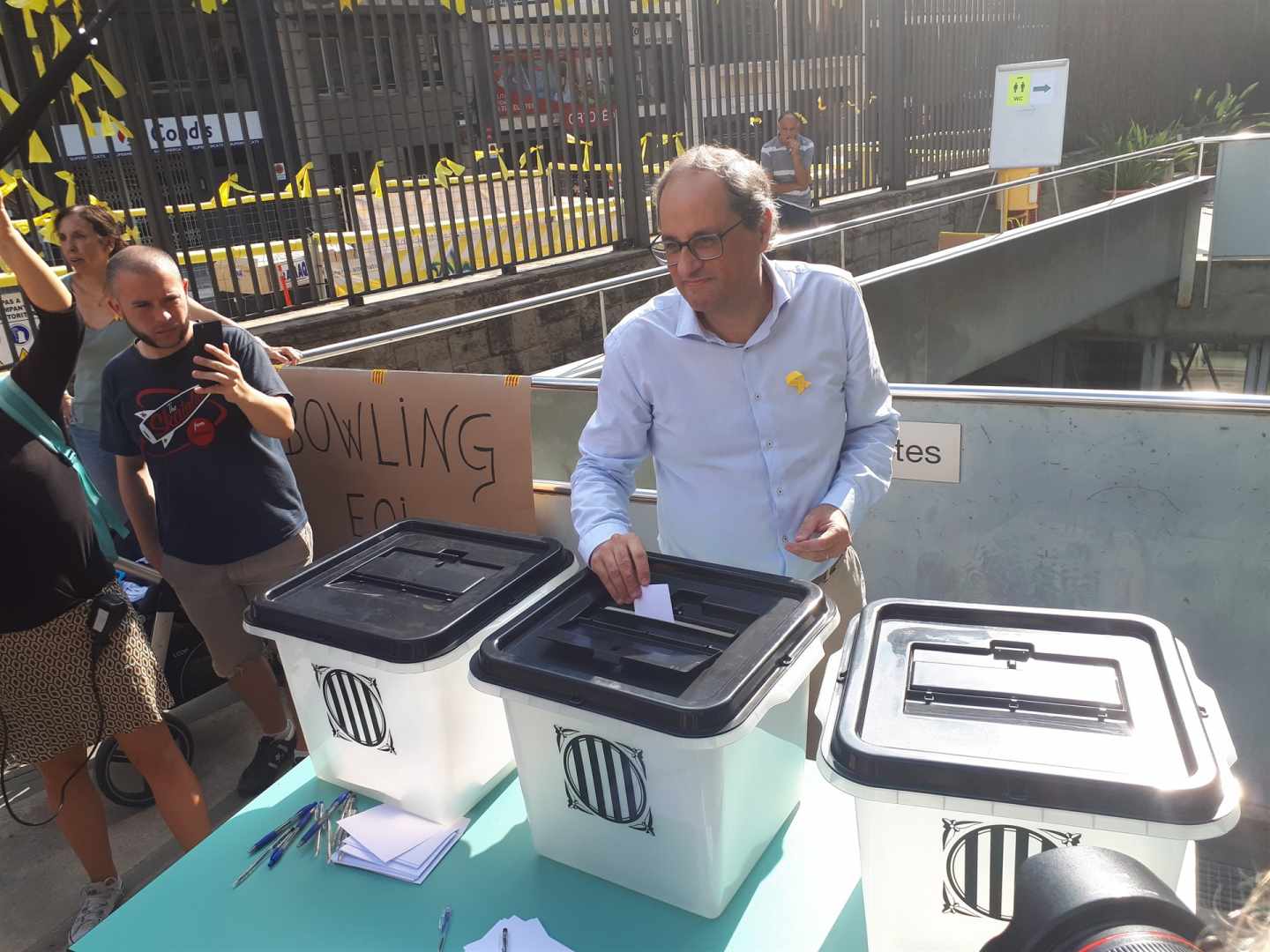 Quim Torra: "Comparto la ofensa que sentían muchos catalanes por la manifestación de los policías"