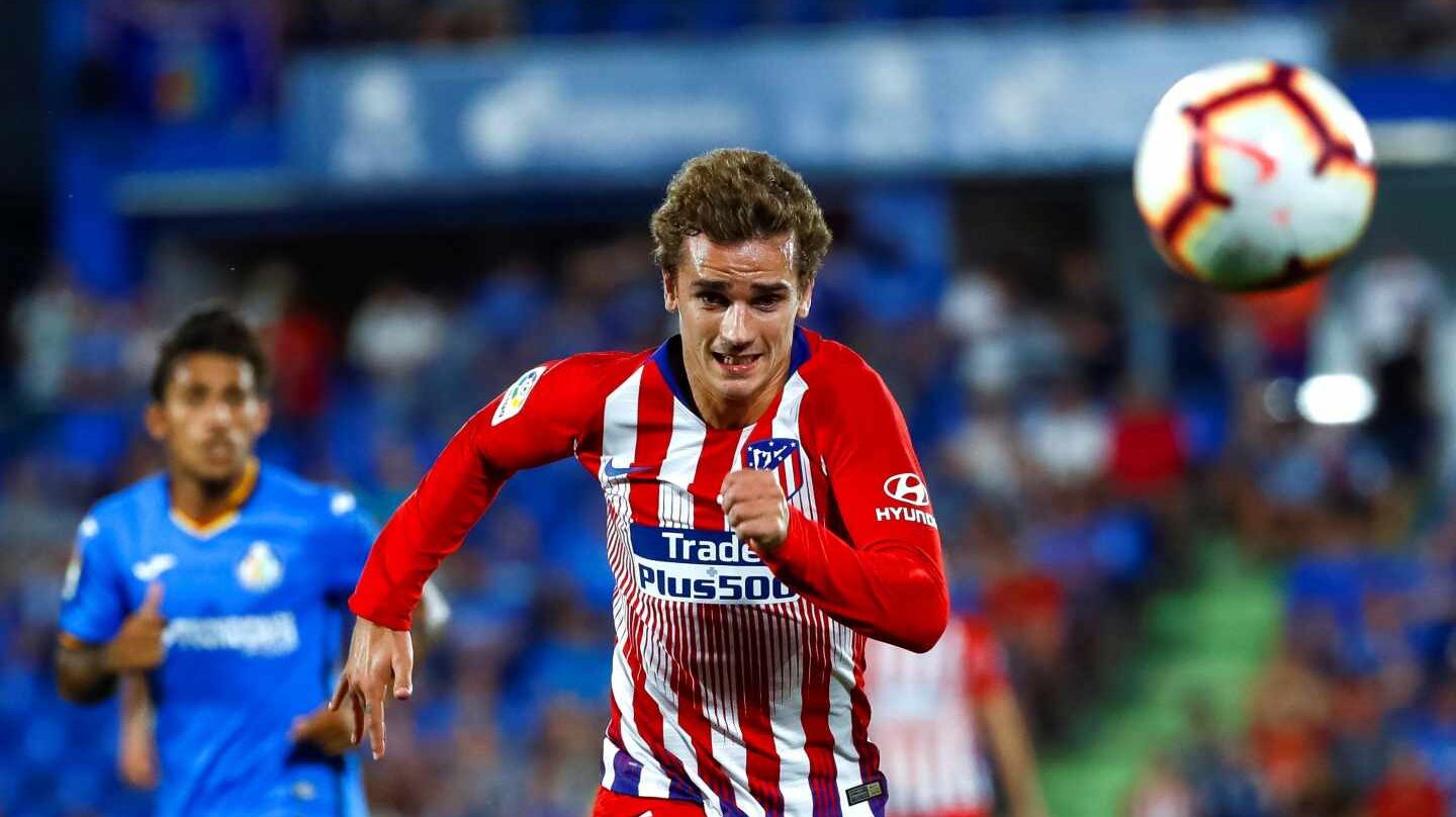 El jugador del Atlético de Madrid Antoine Griezmann.