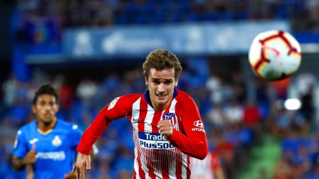 El jugador del Atlético de Madrid Antoine Griezmann.