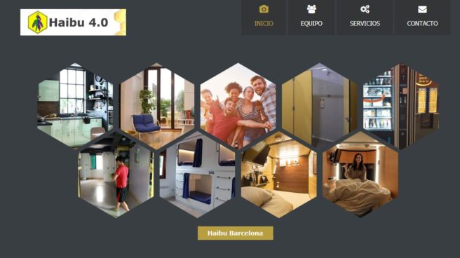 haibu_barcelona La empresa Haibu ofrece cápsulas en Barcelona por 250 euros al mes.