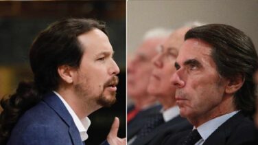 Primer duelo Iglesias-Aznar: el líder de Podemos interroga al "general del ejército de zombies"