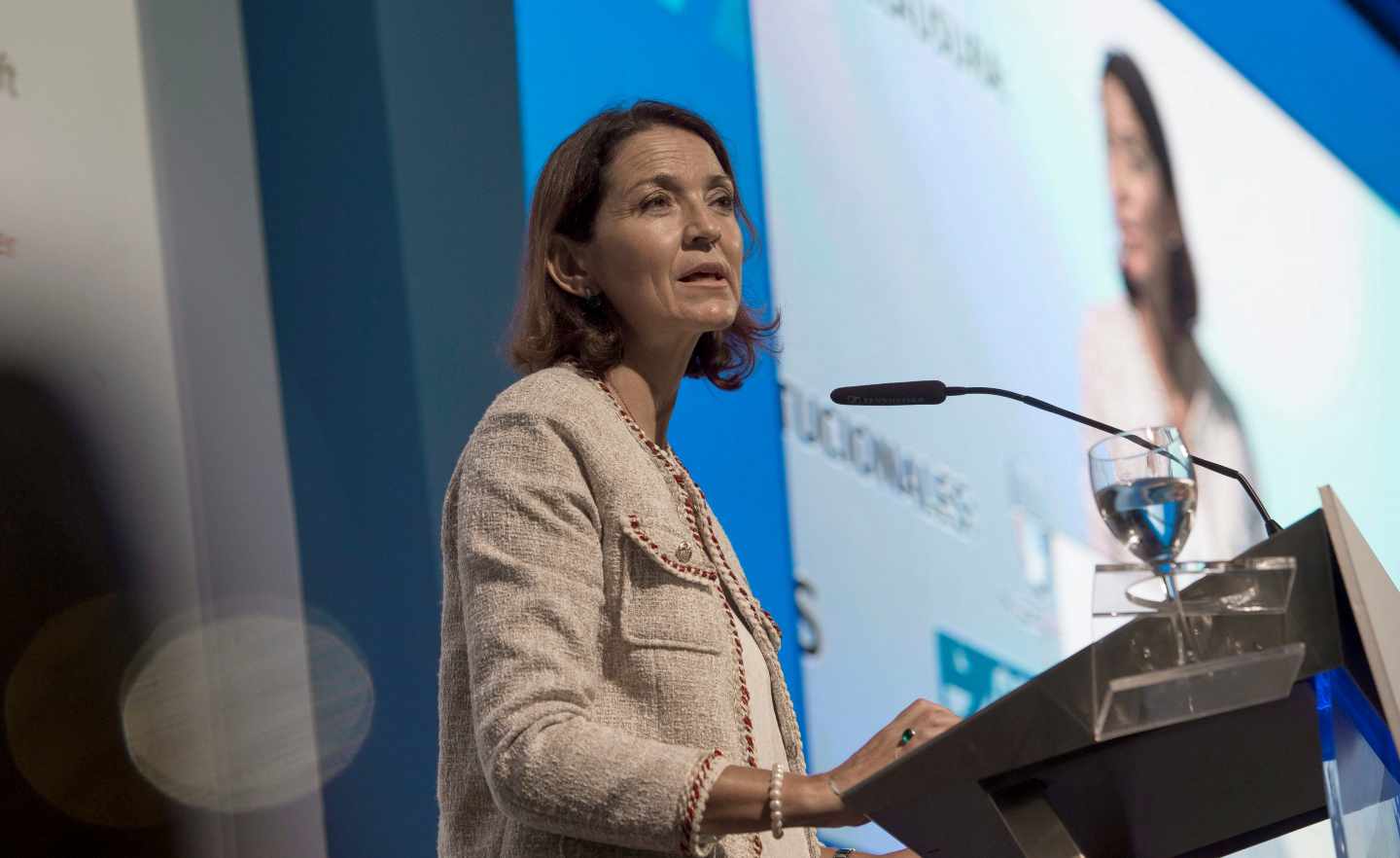 La ministra de Industria, Comercio y Turismo, Reyes Maroto.