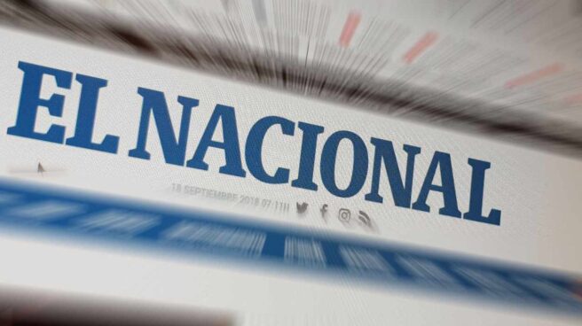 Portada de "El Nacional"