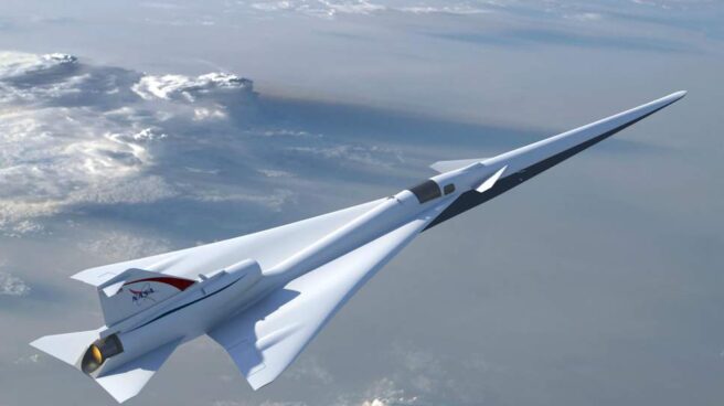 nasa-quesst-supersonic-plane nasa Ilustración del diseño sobre el que trabaja la NASA.