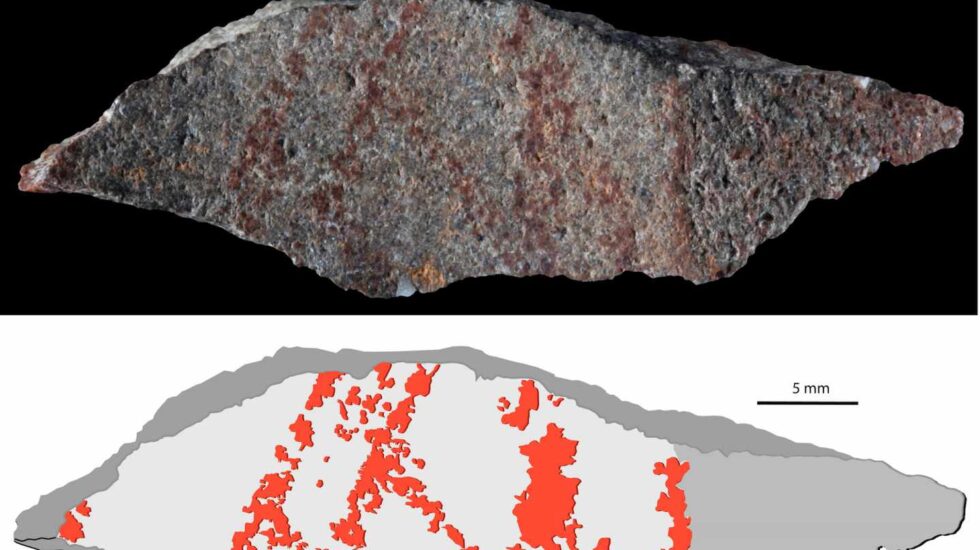 La considerada primera pintura simbólica del 'Homo sapiens'