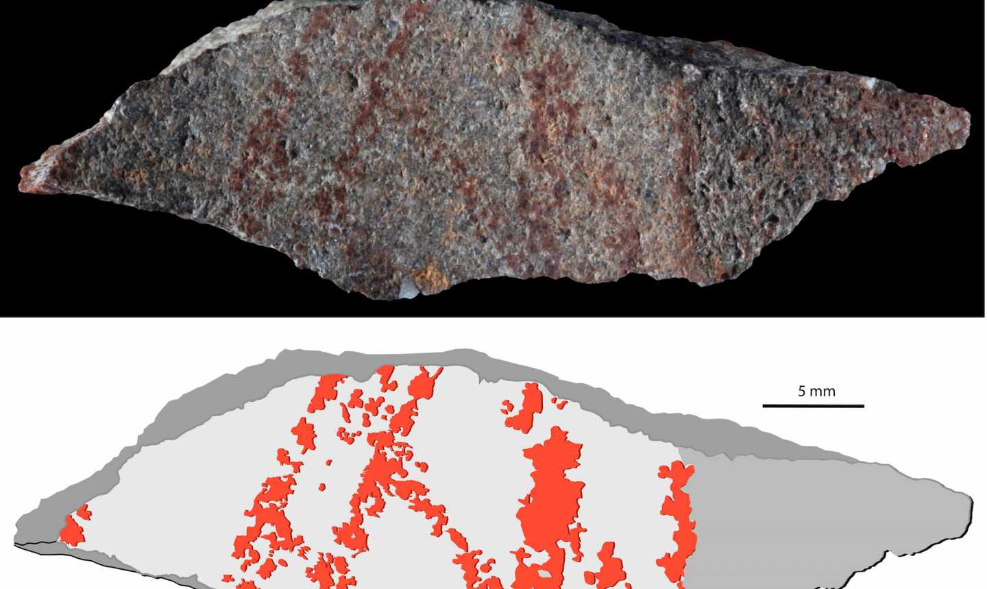 La considerada primera pintura simbólica del 'Homo sapiens'