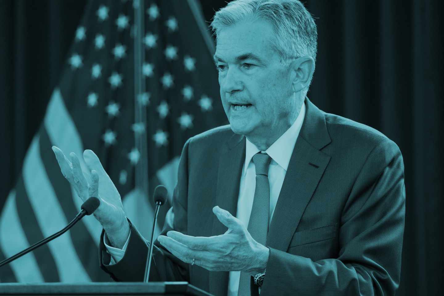 El presidente de la Fed, Jerome Powell.