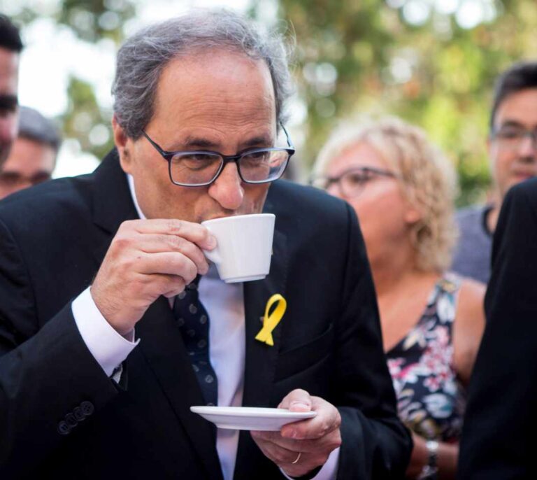 Quim Torra es el miembro más rico del Govern, con 710.505 euros de patrimonio