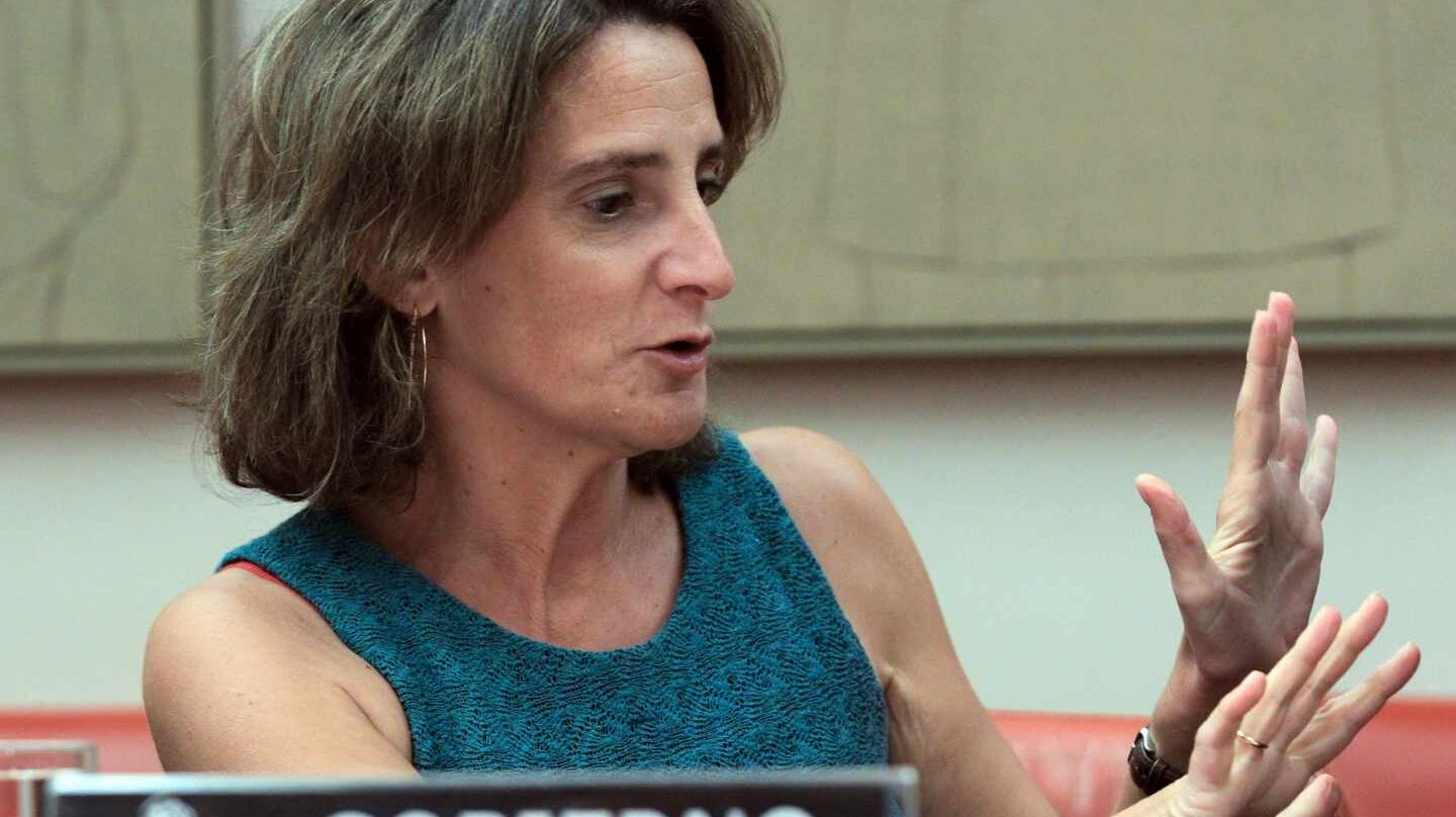 La ministra para la Transición Ecológica, Teresa Ribera.