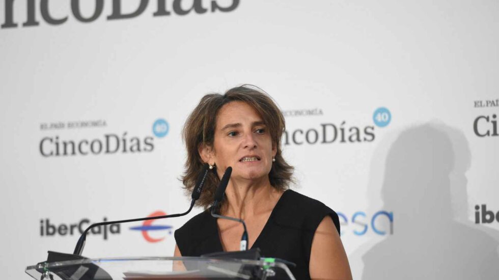 La ministra para la Transición Ecológica, Teresa Ribera.