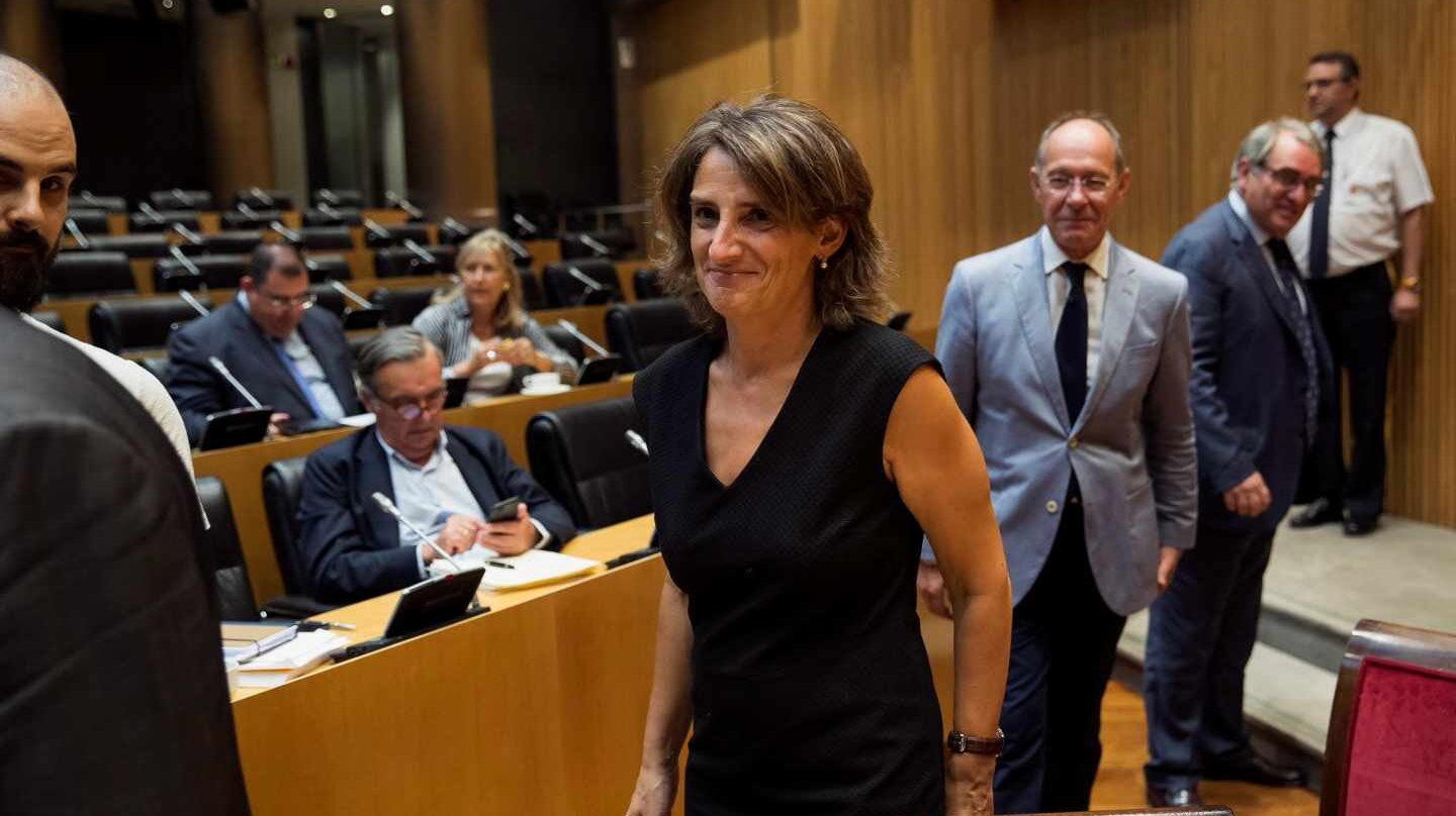 La ministra para la Transición Ecológica, Teresa Ribera.