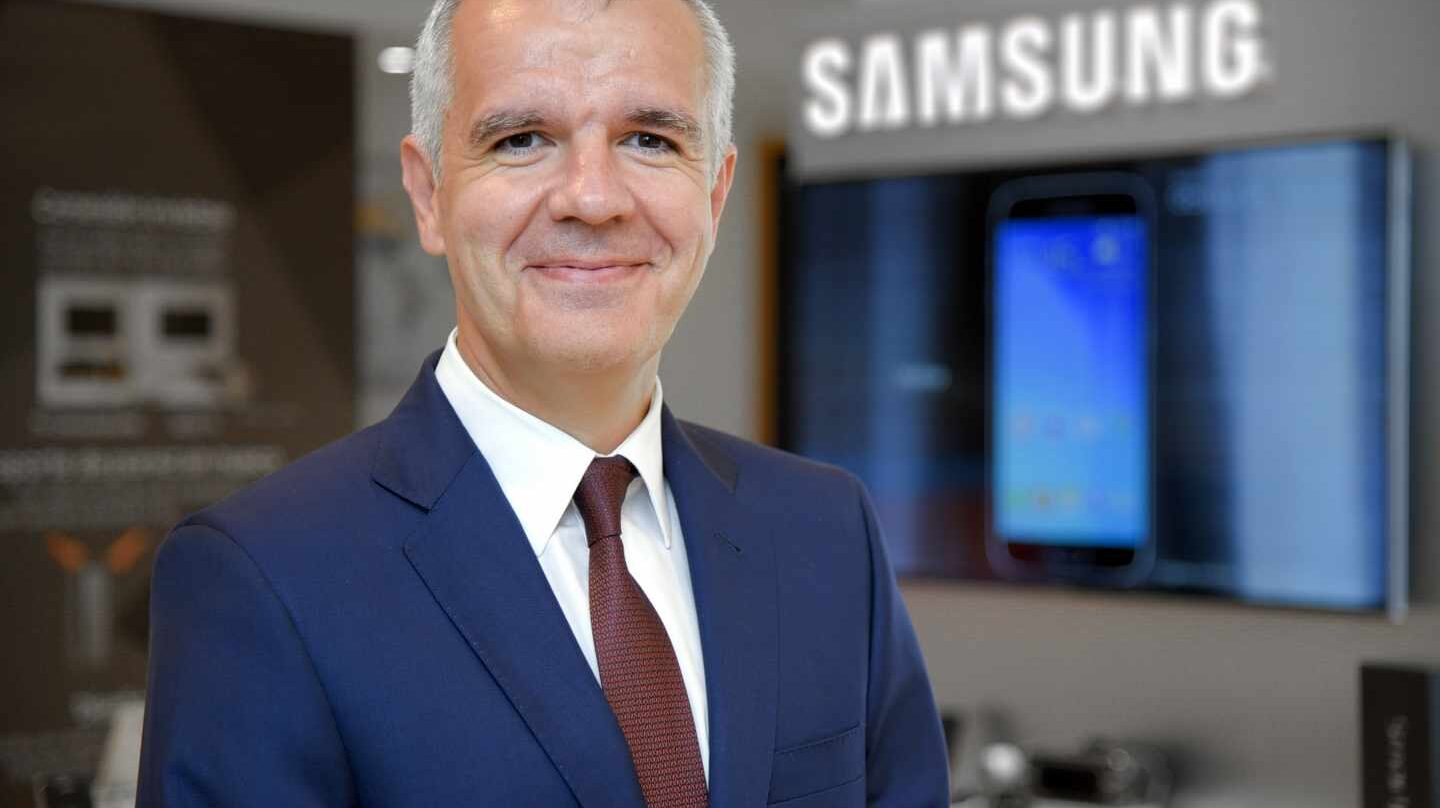 El vicepresidente corporativo de Samsung en España, Celestino García.