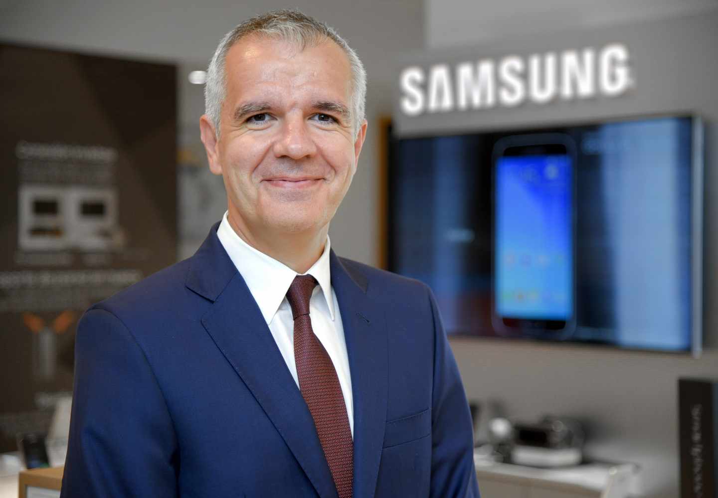 El vicepresidente corporativo de Samsung en España, Celestino García.