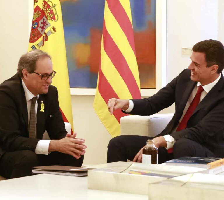 Nuevo desplante de Torra a Sánchez al rechazar la reunión del 21-D