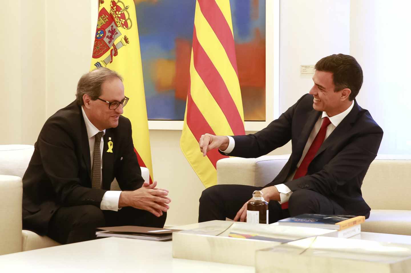 Un 60,6% de los españoles suspende la estrategia negociadora del Gobierno en Cataluña