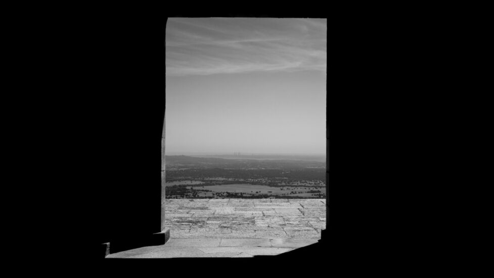 Vistas desde una de las capillas del Valle de los Caídos