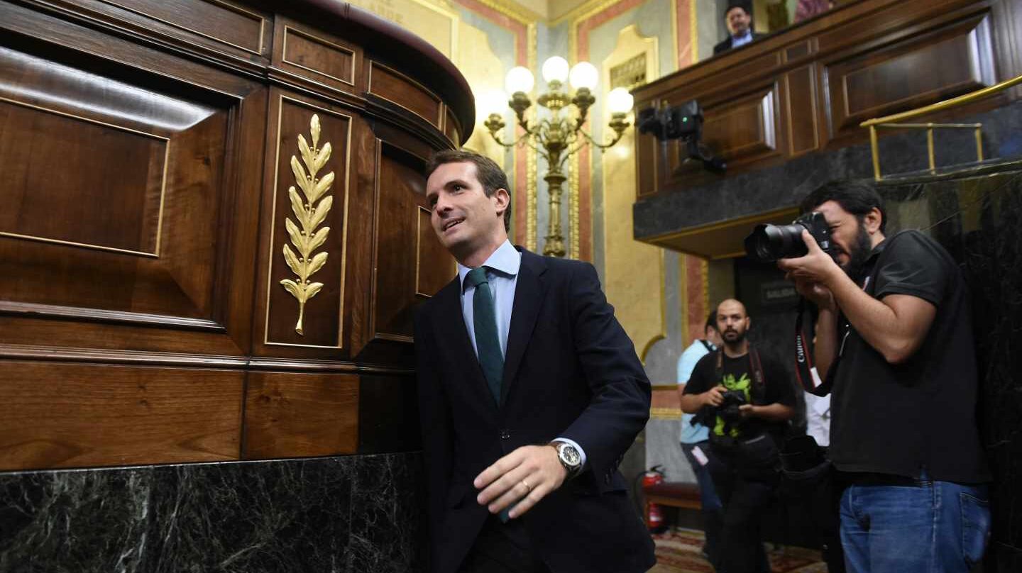 Pablo Casado en el Congreso