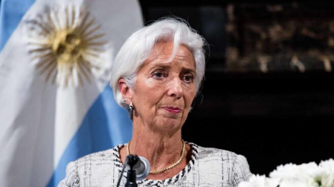 La directora gerente del FMI, Christine Lagarde.