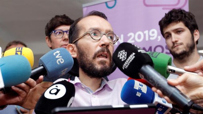 El secretario de Organización de Podemos, Pablo Echenique.