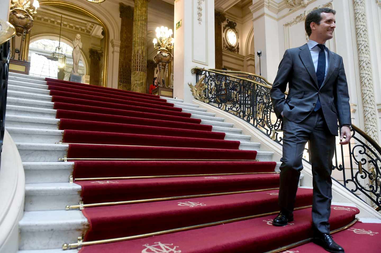 Pablo Casado, en el Foro ABC-Deloitte.