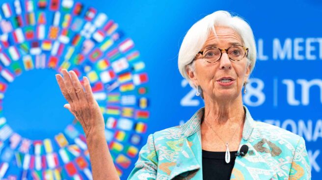 La directora gerente del Fondo Monetario Internacional (FMI), Christine Lagarde.