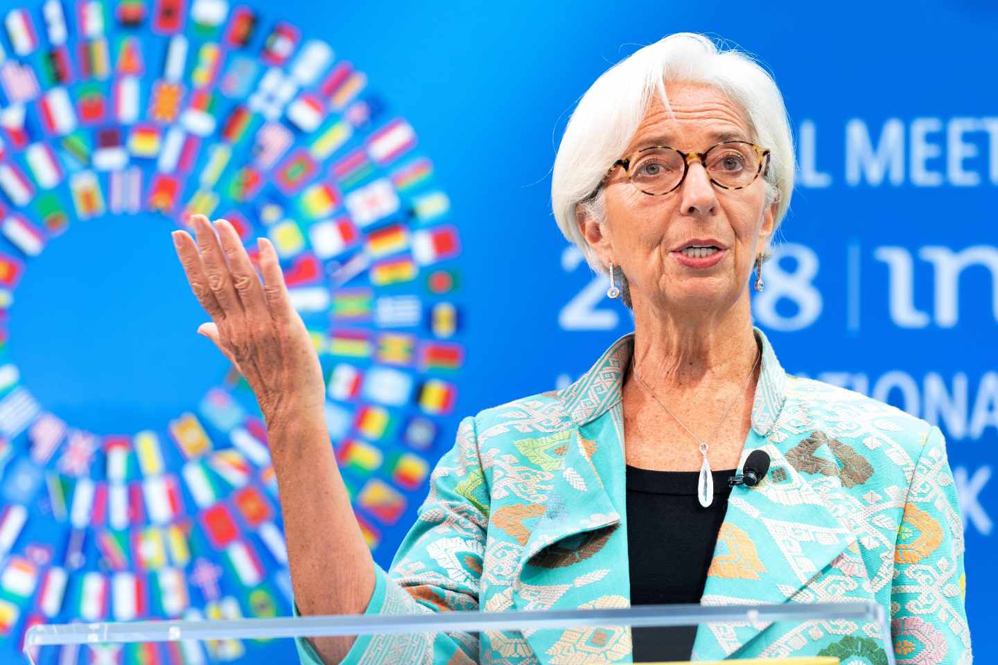 La directora gerente del Fondo Monetario Internacional (FMI), Christine Lagarde.