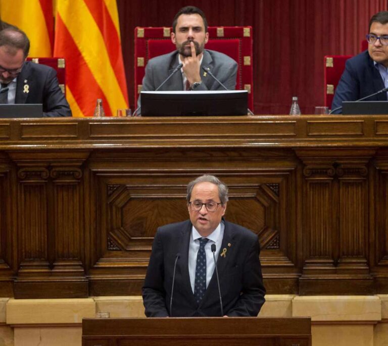 JxCat y ERC proponen ahora "impulsar el diálogo sin condiciones" y rebajan el ultimátum de Torra