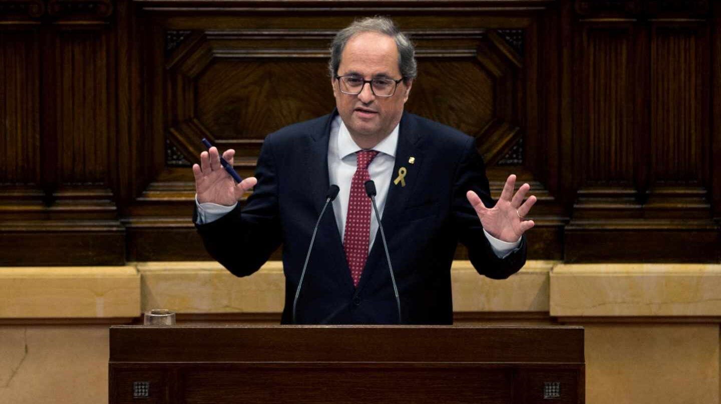 Quim Torra, presidente de la Generalitat.