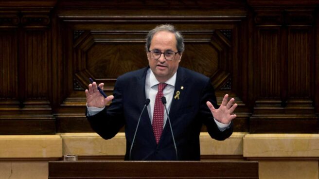 Torra sólo garantiza la unidad del Govern hasta la sentencia del 'procés'