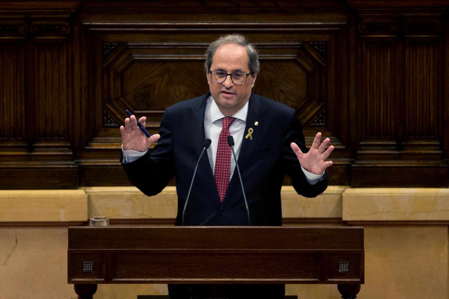 Quim Torra, presidente de la Generalitat.