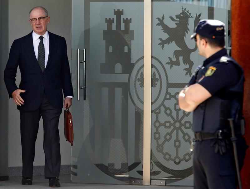 El exvicepresidente del Gobierno Rodrigo Rato.