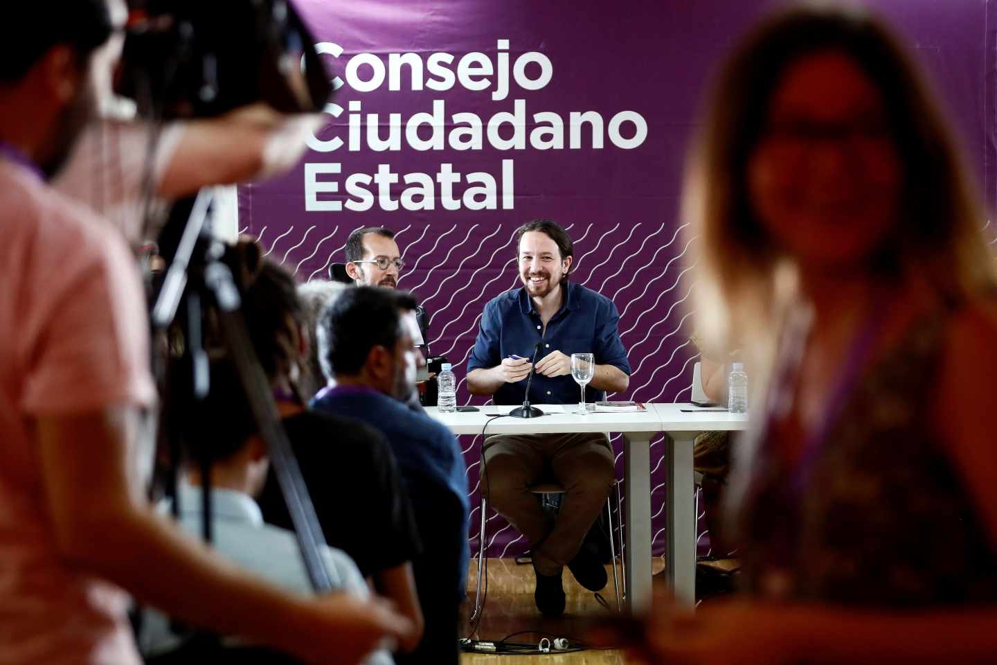 El líder de Podemos, Pablo Iglesias.