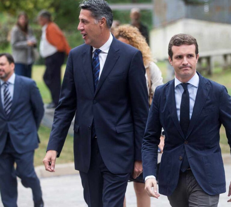 Casado alerta de que los votos a Vox pueden beneficiar a Podemos