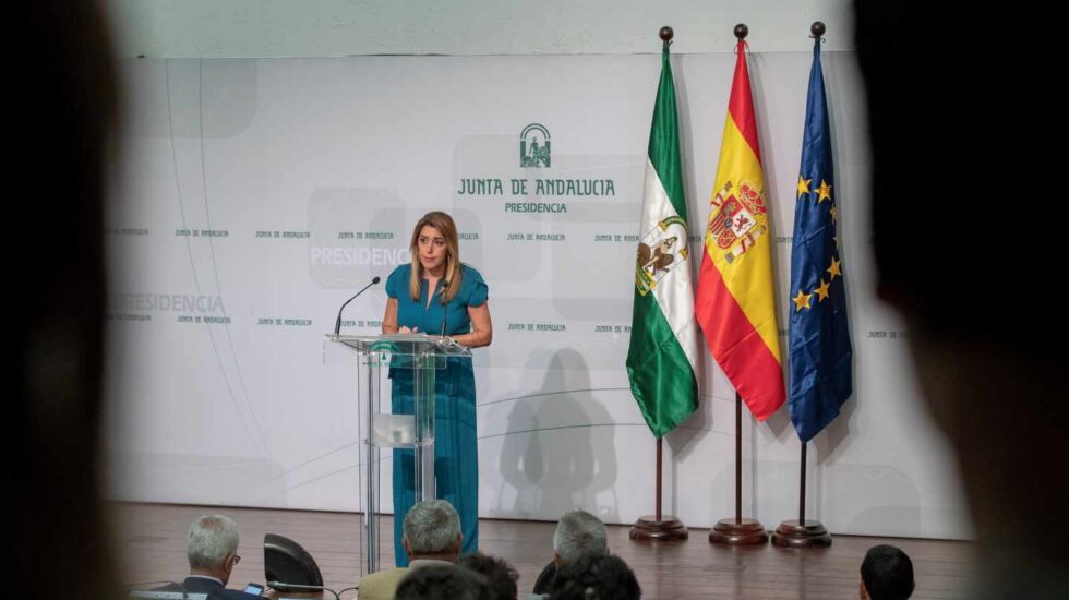 La presidenta de la Junta de Andalucía, Susana Díaz.