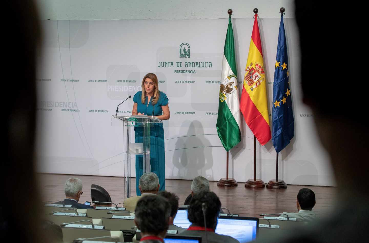 La presidenta de la Junta de Andalucía, Susana Díaz.